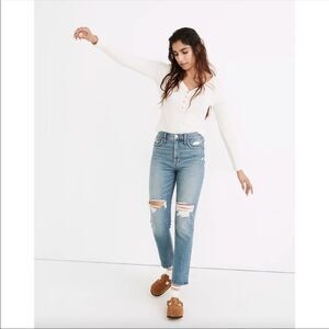 Madewell The Perfect Vintage Jean in Denman Wash Size 23